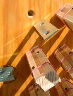 Biedenkopf-Demo-Nistkasten: montierte Nistgänge Biedenkopf-Demo-Nistkasten: montierte Nistgänge