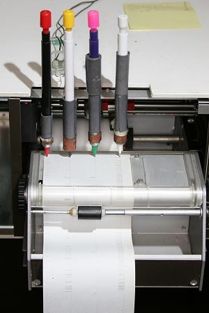 Aufzeichnungsger&auml;t f&uuml;r Lichtschranke