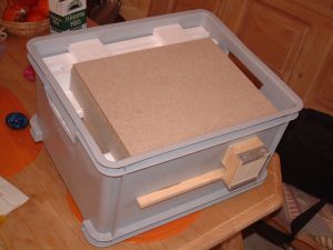 Pre&szlig;spankasten mit Deckel