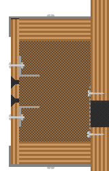 Vorbau als Wachsmottenfalle Vorbau als Wachsmottenfalle