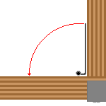 "Klapptür" gegen Wachsmotten "Klapptür" gegen Wachsmotten