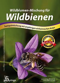 Saatgutmischung mit einjährigen Wildblumen