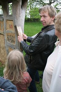 Schaukasten für Solitärbienen (Modell "Martin") Schaukasten für Solitärbienen (Modell "Martin")