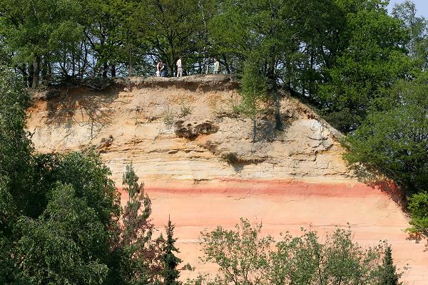 Steilwand Leichlinger Sandberge Steilwand Leichlinger Sandberge